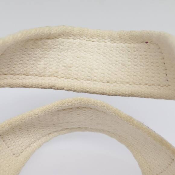 CHANEL Choco Bar Tote Bag Canvas Red Gold CC - Picture 8 of 16